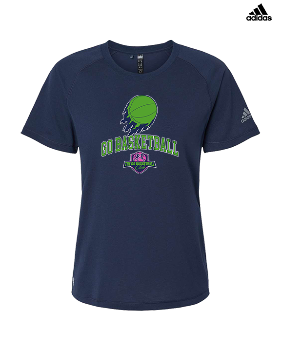 The GO Basketball Club On Fire - Womens Adidas Performance Shirt