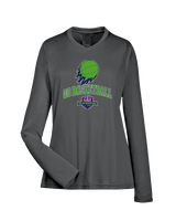 The GO Basketball Club On Fire - Womens Performance Longsleeve