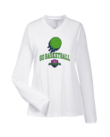 The GO Basketball Club On Fire - Womens Performance Longsleeve