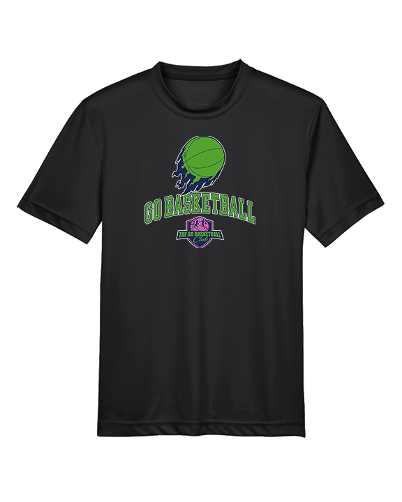 The GO Basketball Club On Fire - Youth Performance Shirt