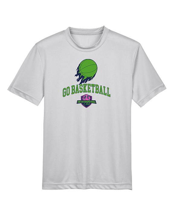 The GO Basketball Club On Fire - Youth Performance Shirt