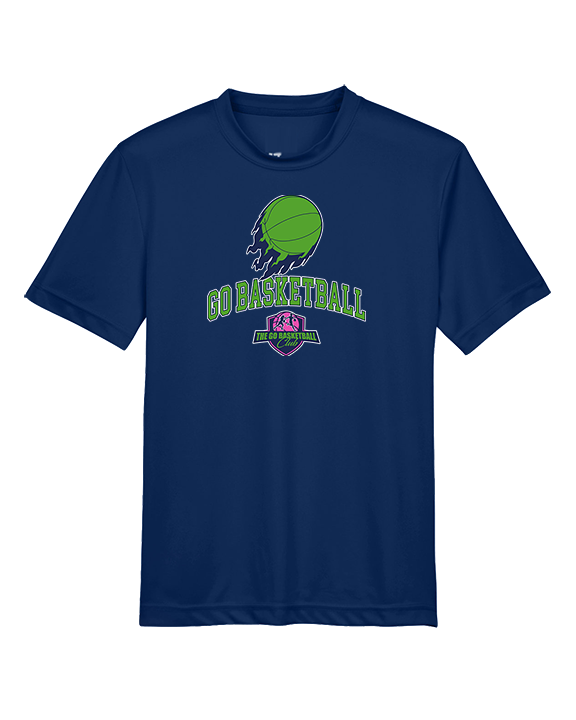 The GO Basketball Club On Fire - Youth Performance Shirt