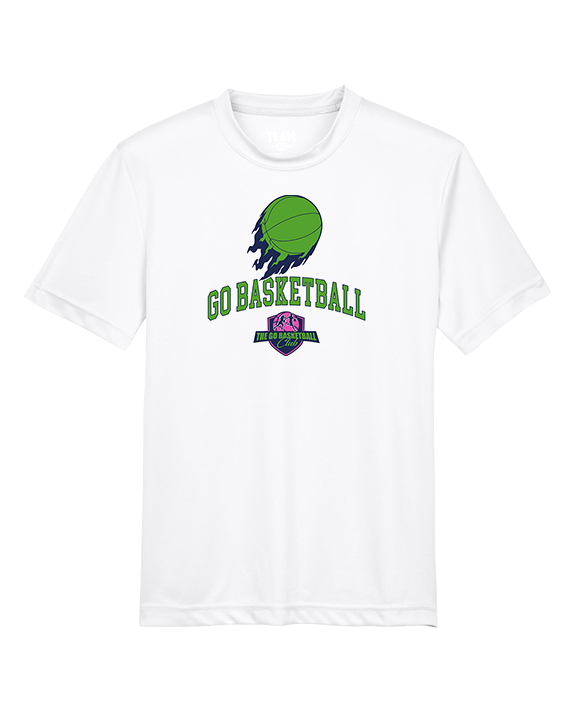 The GO Basketball Club On Fire - Youth Performance Shirt