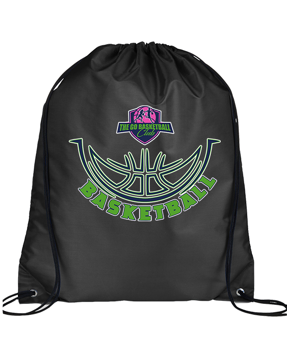 The GO Basketball Club Outline - Drawstring Bag