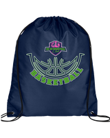 The GO Basketball Club Outline - Drawstring Bag