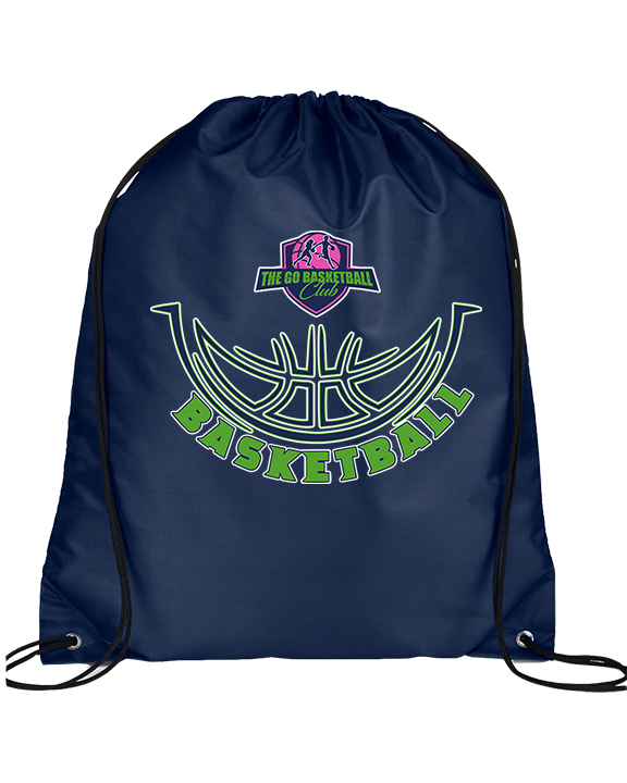 The GO Basketball Club Outline - Drawstring Bag