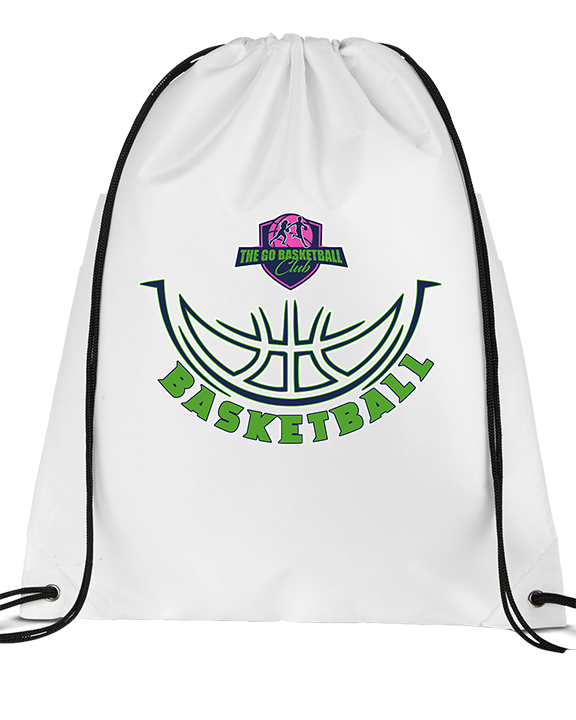 The GO Basketball Club Outline - Drawstring Bag