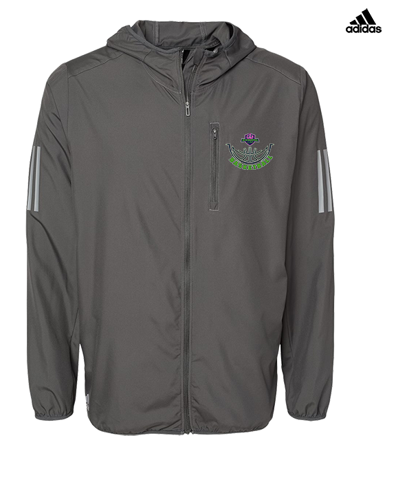 The GO Basketball Club Outline - Mens Adidas Full Zip Jacket