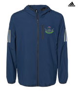 The GO Basketball Club Outline - Mens Adidas Full Zip Jacket