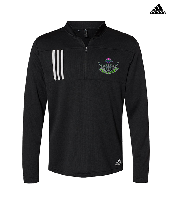 The GO Basketball Club Outline - Mens Adidas Quarter Zip