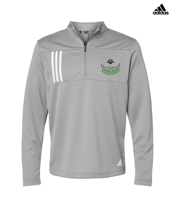 The GO Basketball Club Outline - Mens Adidas Quarter Zip