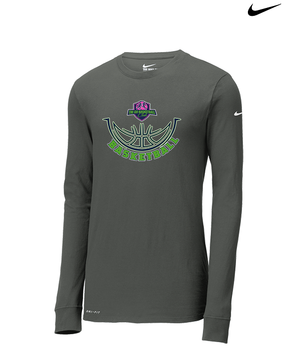 The GO Basketball Club Outline - Mens Nike Longsleeve