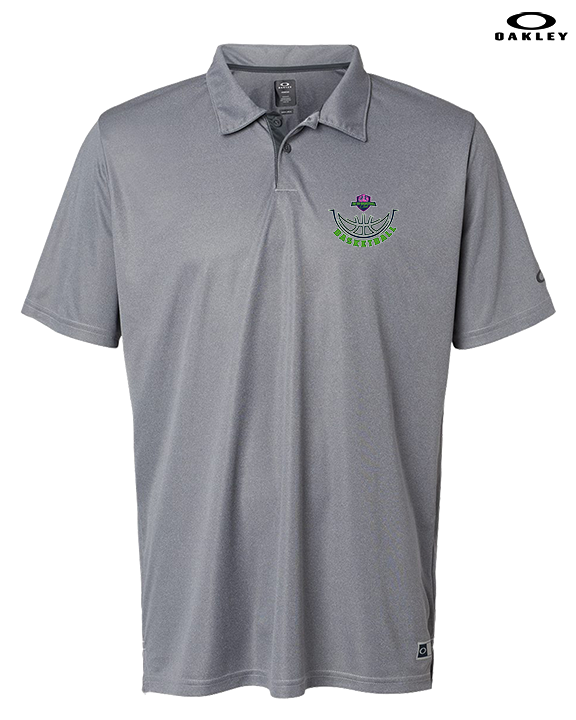 The GO Basketball Club Outline - Mens Oakley Polo