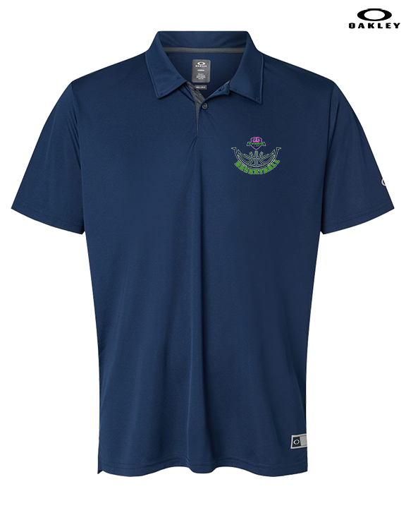 The GO Basketball Club Outline - Mens Oakley Polo