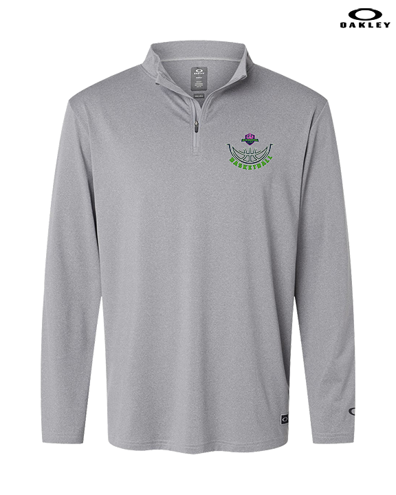 The GO Basketball Club Outline - Mens Oakley Quarter Zip