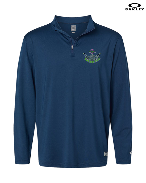 The GO Basketball Club Outline - Mens Oakley Quarter Zip