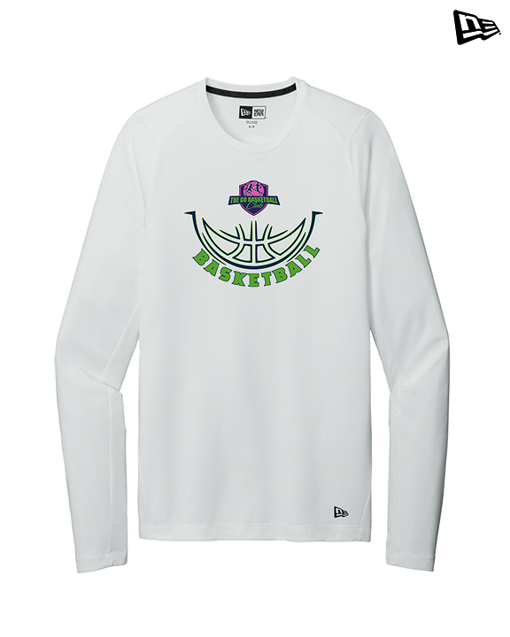 The GO Basketball Club Outline - New Era Performance Long Sleeve