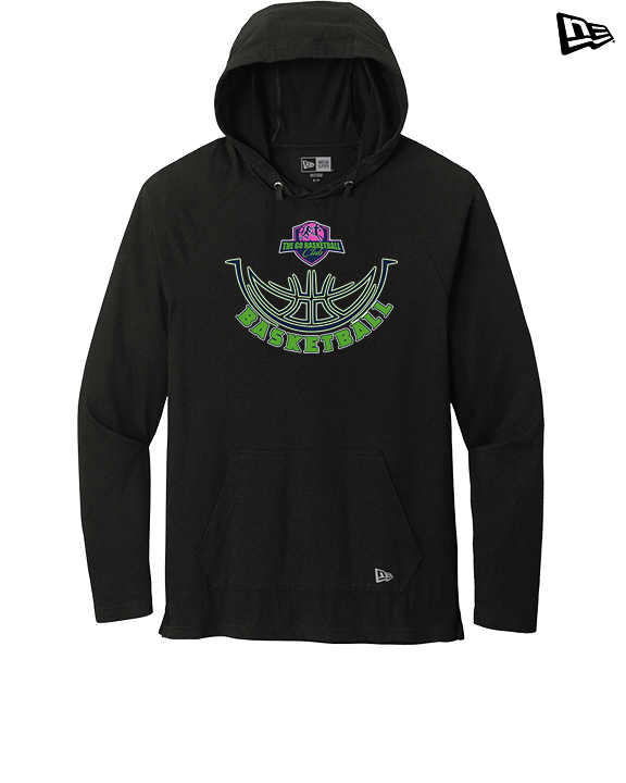 The GO Basketball Club Outline - New Era Tri-Blend Hoodie