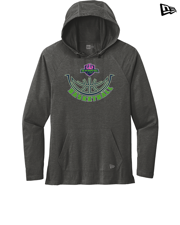 The GO Basketball Club Outline - New Era Tri-Blend Hoodie