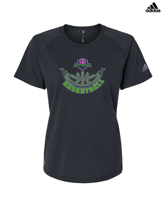 The GO Basketball Club Outline - Womens Adidas Performance Shirt