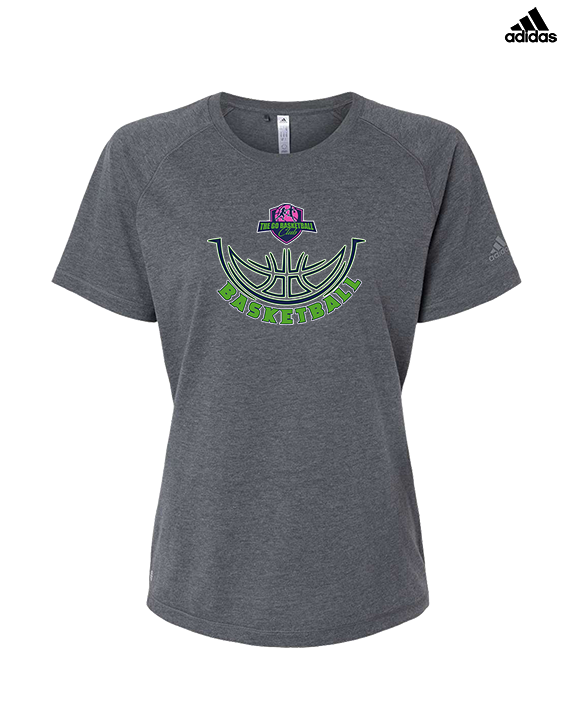 The GO Basketball Club Outline - Womens Adidas Performance Shirt