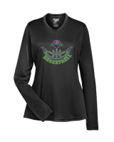 The GO Basketball Club Outline - Womens Performance Longsleeve