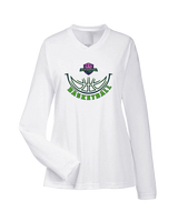 The GO Basketball Club Outline - Womens Performance Longsleeve