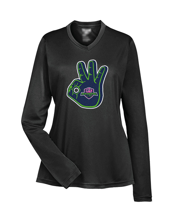 The GO Basketball Club Shooter - Womens Performance Longsleeve