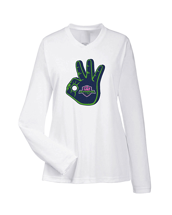 The GO Basketball Club Shooter - Womens Performance Longsleeve