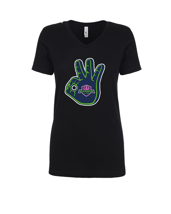 The GO Basketball Club Shooter - Womens Vneck