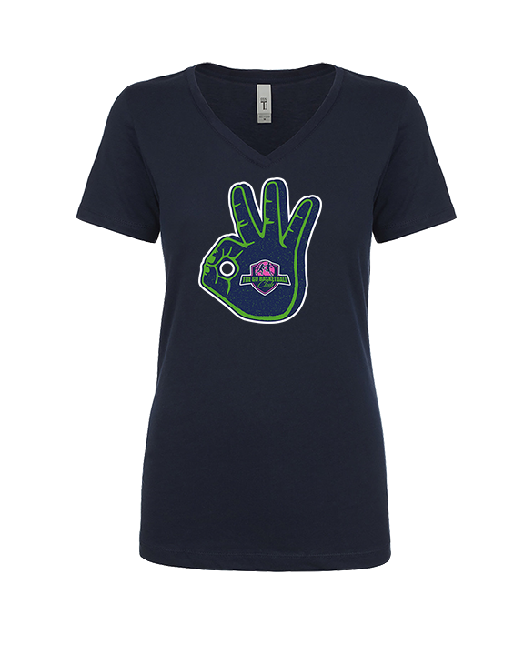 The GO Basketball Club Shooter - Womens Vneck