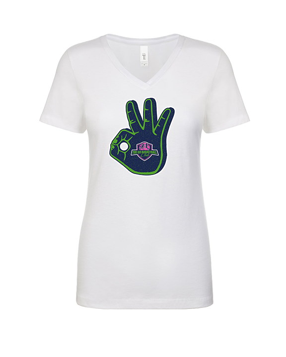 The GO Basketball Club Shooter - Womens Vneck