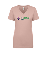 The GO Basketball Club Basic - Womens Vneck