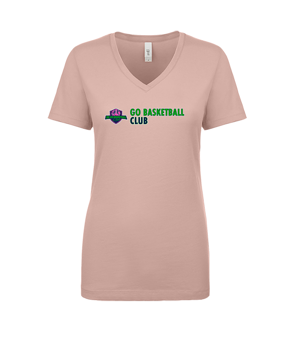 The GO Basketball Club Basic - Womens Vneck