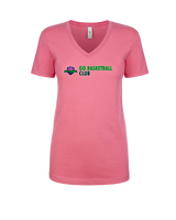 The GO Basketball Club Basic - Womens Vneck