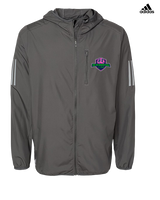 The Go Basketball Club Logo - Mens Adidas Full Zip Jacket