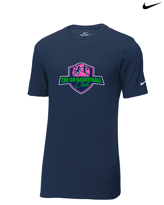 The Go Basketball Club Logo - Mens Nike Cotton Poly Tee