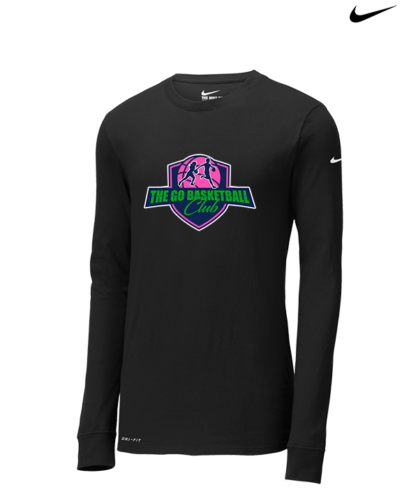 The Go Basketball Club Logo - Mens Nike Longsleeve