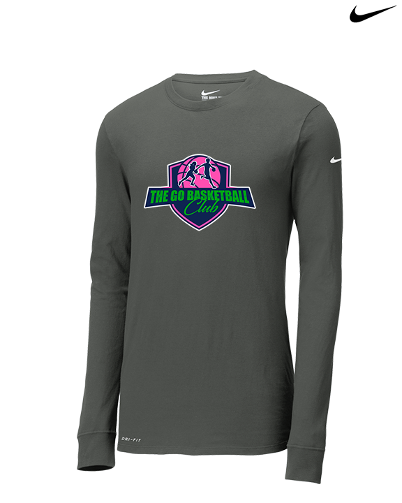 The Go Basketball Club Logo - Mens Nike Longsleeve