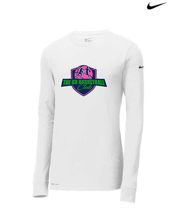 The Go Basketball Club Logo - Mens Nike Longsleeve