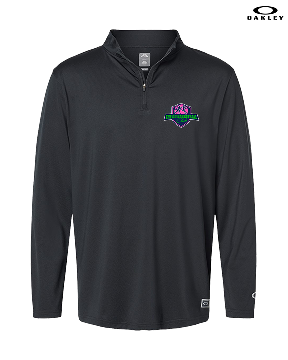 The Go Basketball Club Logo - Mens Oakley Quarter Zip