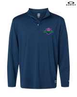 The Go Basketball Club Logo - Mens Oakley Quarter Zip