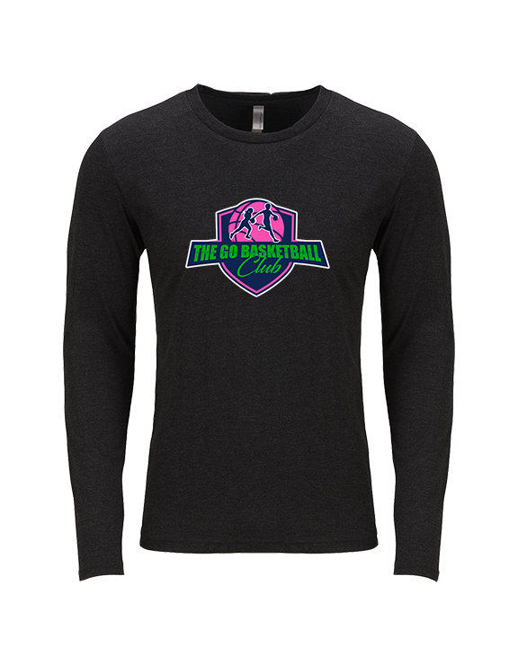 The Go Basketball Club Logo - Tri-Blend Long Sleeve