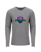 The Go Basketball Club Logo - Tri-Blend Long Sleeve