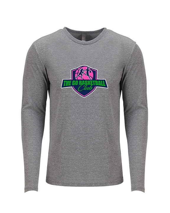 The Go Basketball Club Logo - Tri-Blend Long Sleeve