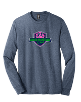 The Go Basketball Club Logo - Tri-Blend Long Sleeve