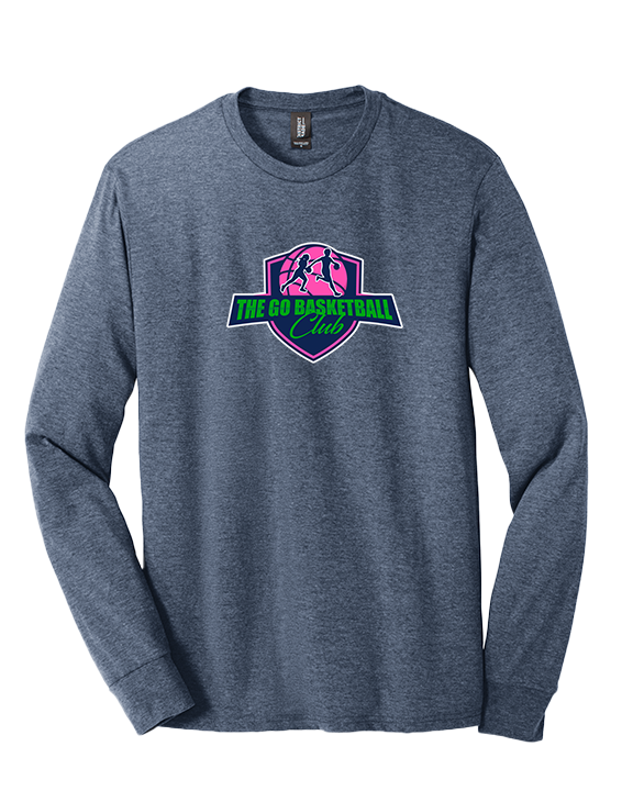 The Go Basketball Club Logo - Tri-Blend Long Sleeve