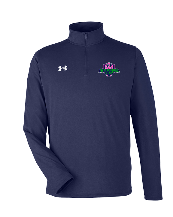 The Go Basketball Club Logo - Under Armour Mens Tech Quarter Zip