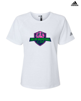 The Go Basketball Club Logo - Womens Adidas Performance Shirt