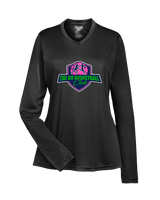 The Go Basketball Club Logo - Womens Performance Longsleeve